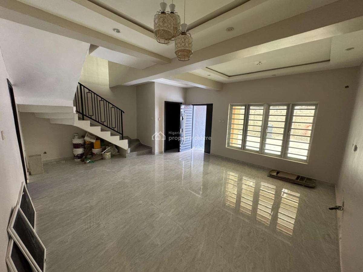3 Bedroom Terrace Duplex with Bq in a Fully Serviced Estate, Cyberville Estate By Coastal Road, Ikate, Lekki, Lagos, Flat / Apartment for Rent