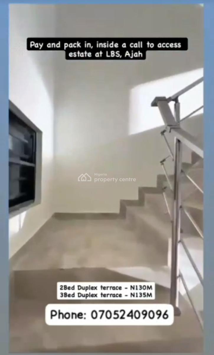 Luxury 3 Bedroom Terrace Duplex with Excellent Facility, Ajah, Lagos, Terraced Duplex for Sale