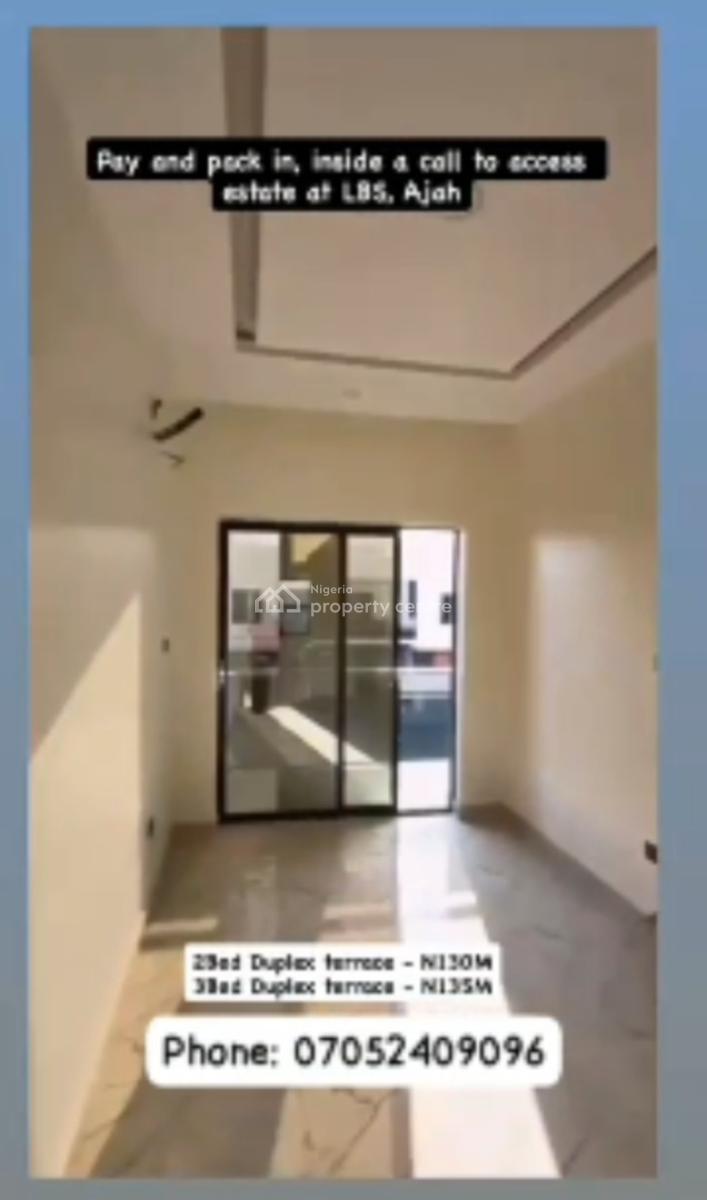 Luxury 3 Bedroom Terrace Duplex with Excellent Facility, Ajah, Lagos, Terraced Duplex for Sale