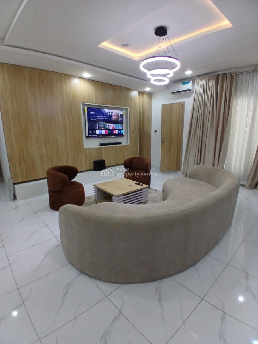 Furnished and Serviced with 24/7 Power Supply 2 Bedroom En-suite Flat, Ikate, Lekki, Lagos, Flat / Apartment for Rent