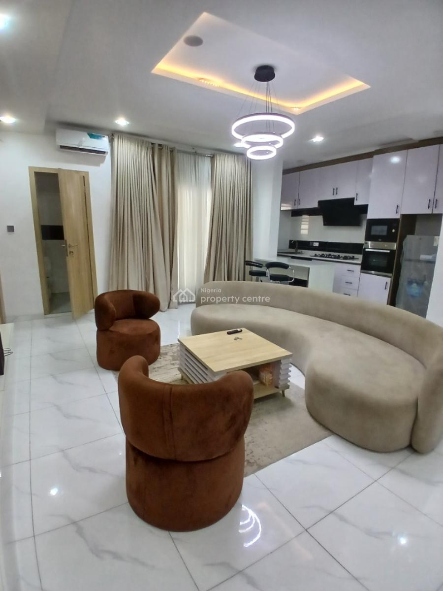 Furnished and Serviced with 24/7 Power Supply 2 Bedroom En-suite Flat, Ikate, Lekki, Lagos, Flat / Apartment for Rent