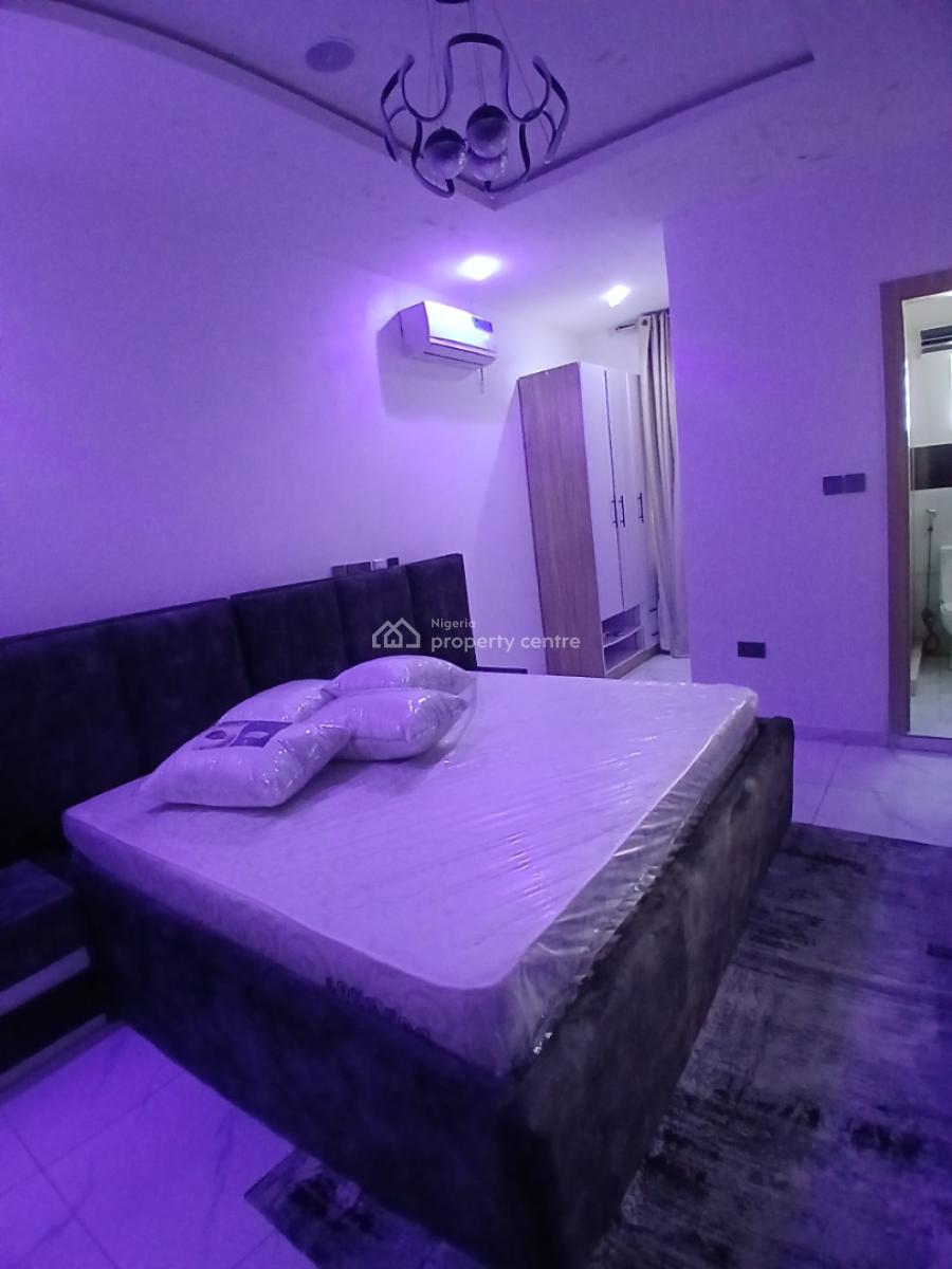 Furnished and Serviced with 24/7 Power Supply 2 Bedroom En-suite Flat, Ikate, Lekki, Lagos, Flat / Apartment for Rent