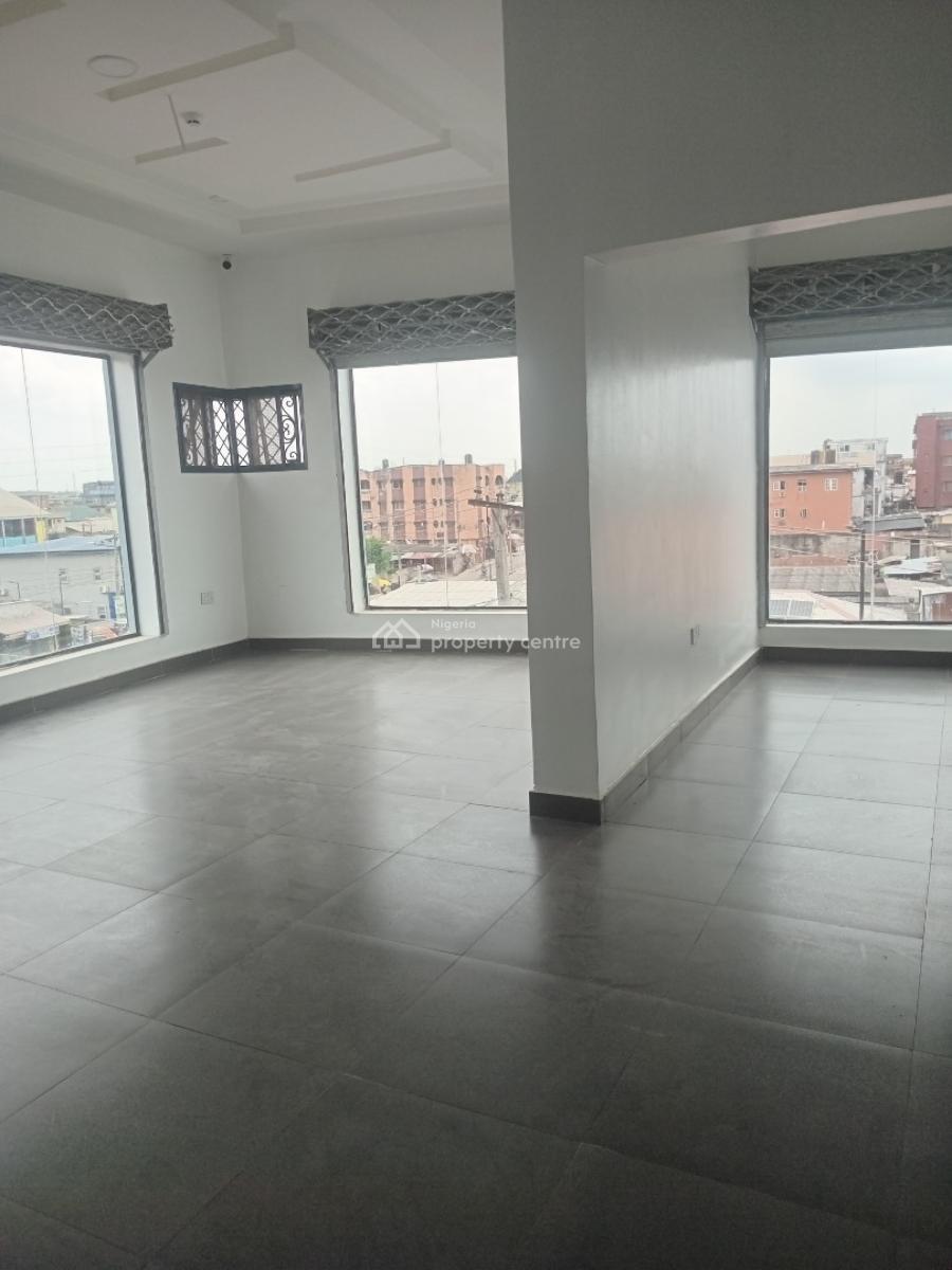 Newly Built Spacious Shop/ Office Space with 3 Toilets Upstairs, Alapere, Ketu, Lagos, Office Space for Rent