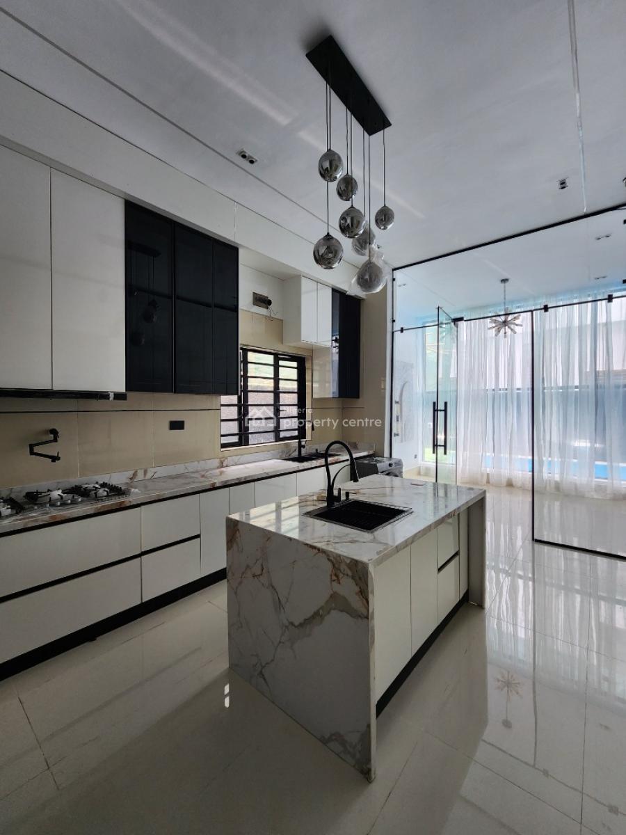 Contemporary 5 Bedroom Detached Duplex with Bq and Pool, Vgc, Lekki, Lagos, Detached Duplex for Rent