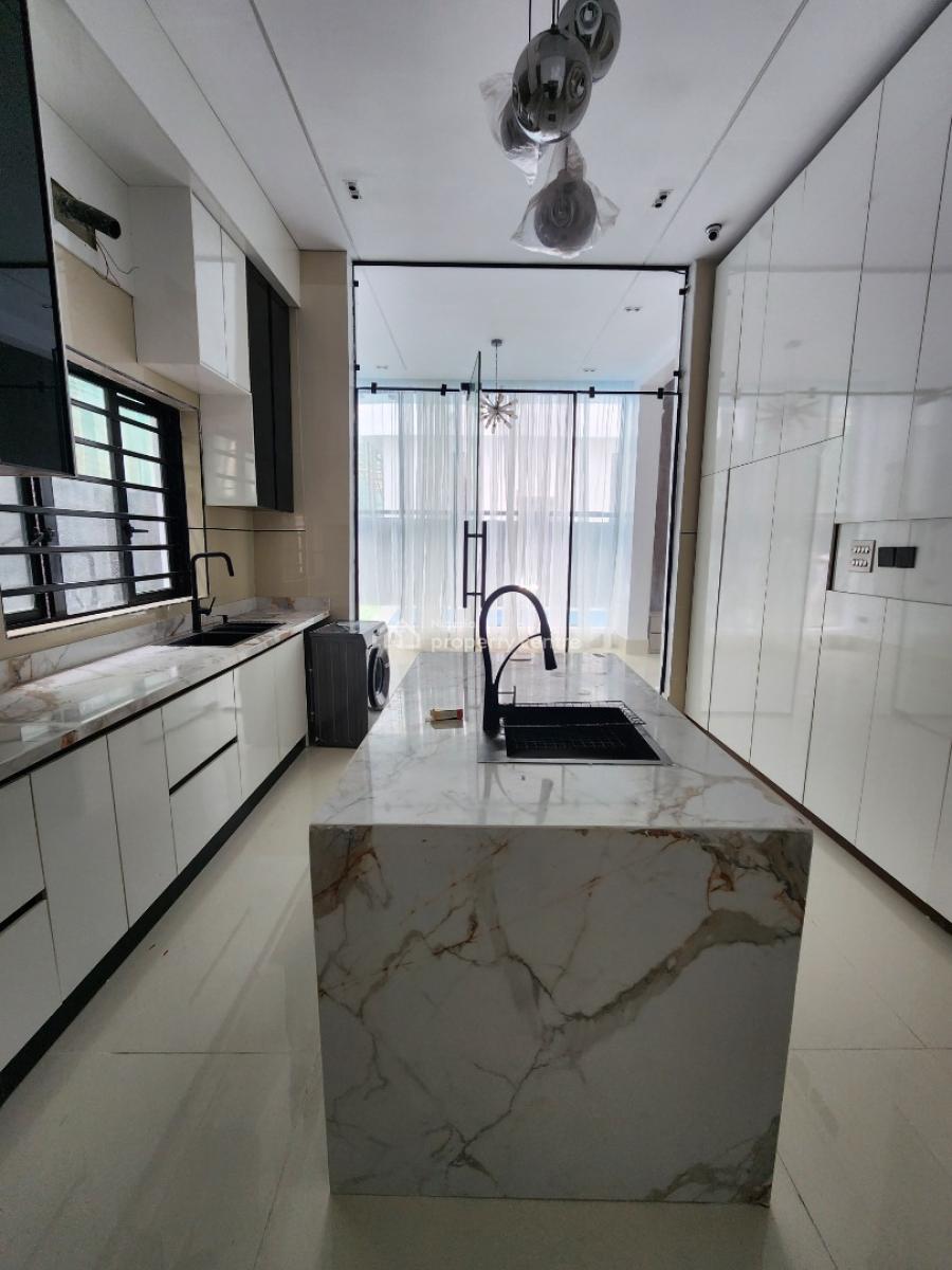 Contemporary 5 Bedroom Detached Duplex with Bq and Pool, Vgc, Lekki, Lagos, Detached Duplex for Rent