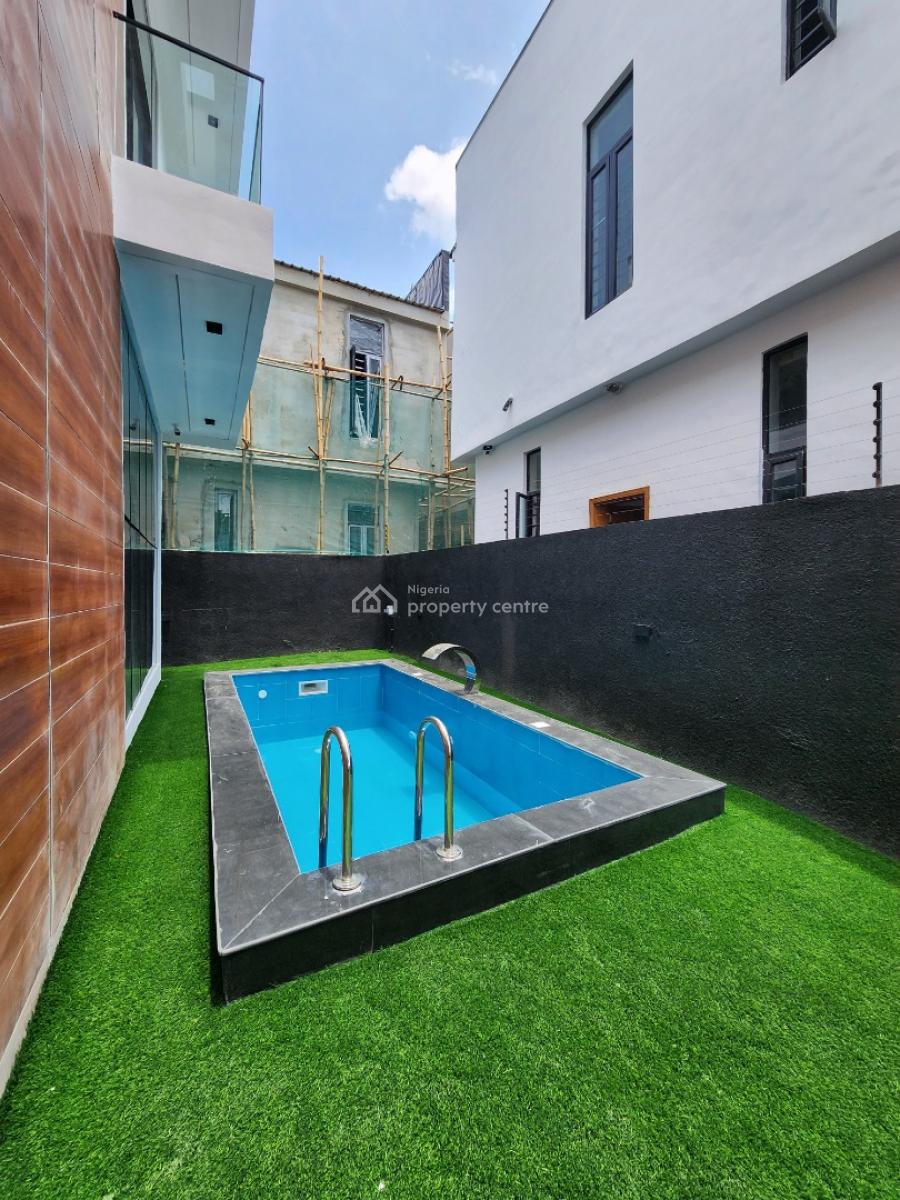 Contemporary 5 Bedroom Detached Duplex with Bq and Pool, Vgc, Lekki, Lagos, Detached Duplex for Rent