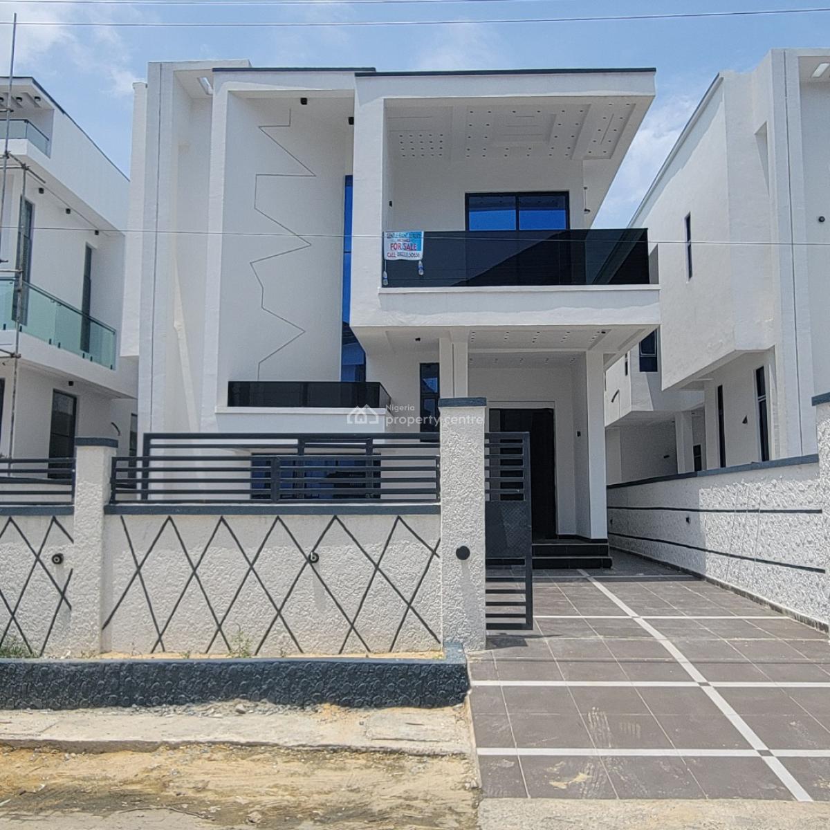 Gorgeous 5 Bedroom Duplex with a Bq, Vgc, Lekki, Lagos, Detached Duplex for Sale