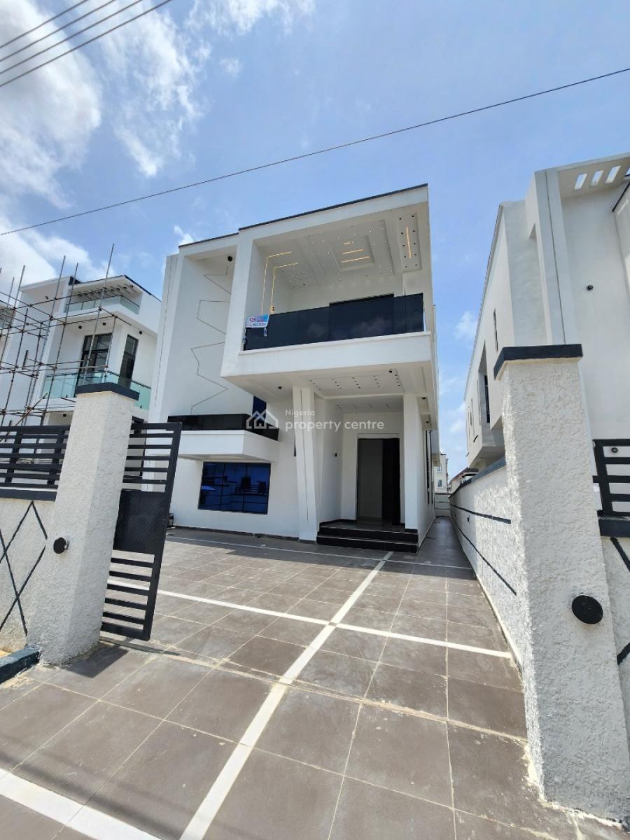 Nicely Built 5 Bedroom Detached Duplex with a Bq & Pool, Vgc, Lekki, Lagos, Detached Duplex for Sale
