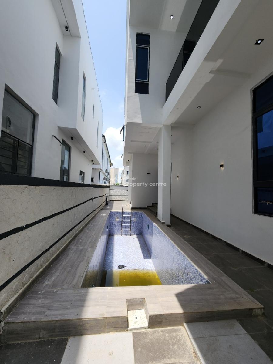 Nicely Built 5 Bedroom Detached Duplex with a Bq & Pool, Vgc, Lekki, Lagos, Detached Duplex for Sale
