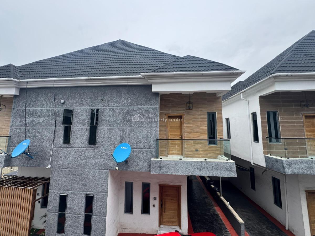 Luxury 4 Bedroom Semi Detached House with Bq in Secured Estate, Royal Pine Estate Orchard, Lekki Phase 2, Lekki, Lagos, Semi-detached Duplex for Rent