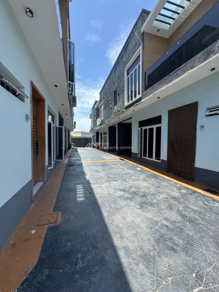 4 Bedroom Terraced Duplex Duplex  with Bq, Opebi, Ikeja, Lagos, House for Rent