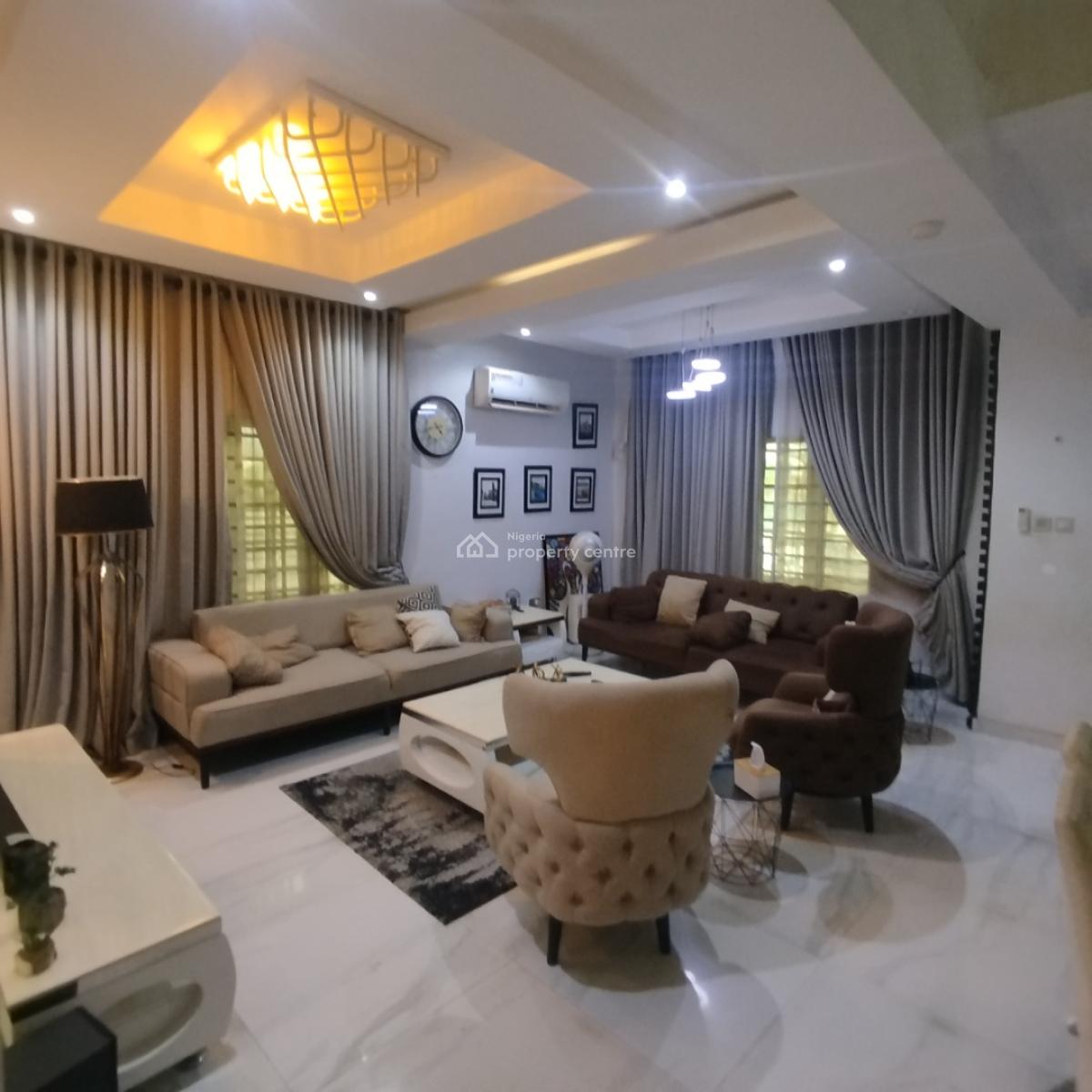 Luxury Furnished 4 Bedroom Semi Detached Duplex at Corner Piece, Paradise Estate Phase 5, General Paint Bus Stop, Ajiwe, Ajah, Lagos, Semi-detached Duplex for Rent