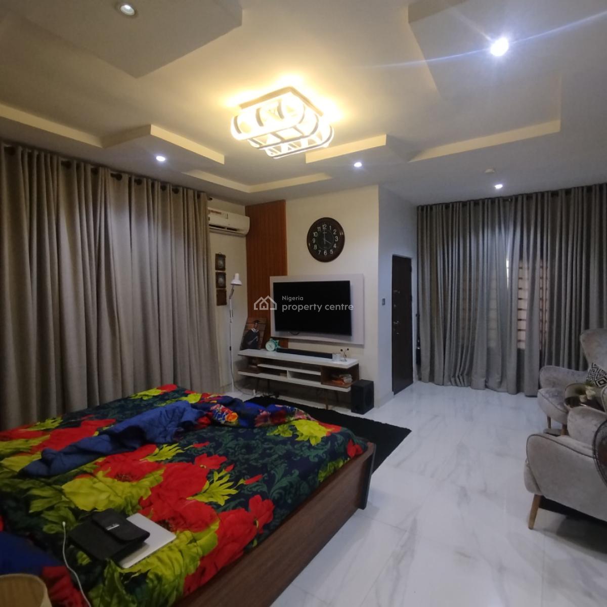 Luxury Furnished 4 Bedroom Semi Detached Duplex at Corner Piece, Paradise Estate Phase 5, General Paint Bus Stop, Ajiwe, Ajah, Lagos, Semi-detached Duplex for Rent