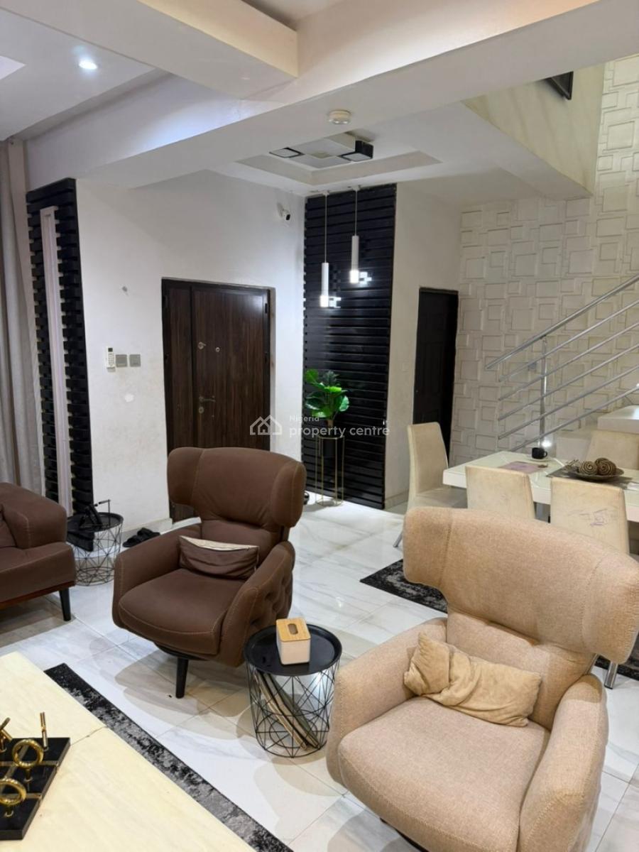 Luxury Furnished 4 Bedroom Semi Detached Duplex at Corner Piece, Paradise Estate Phase 5, General Paint Bus Stop, Ajiwe, Ajah, Lagos, Semi-detached Duplex for Rent