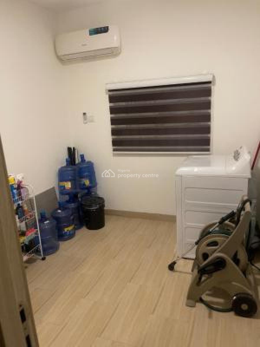 Newly Built Partially Furnished 4 Bedrooms Serviced Apartment + B/q, Canalily Place, Meadow Hall Road, Ikate, Lekki, Lagos, Flat / Apartment for Rent