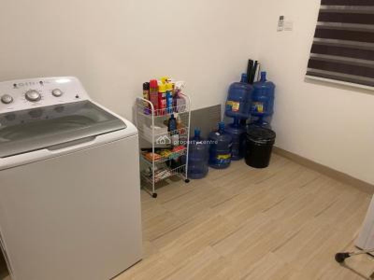 Newly Built Partially Furnished 4 Bedrooms Serviced Apartment + B/q, Canalily Place, Meadow Hall Road, Ikate, Lekki, Lagos, Flat / Apartment for Rent