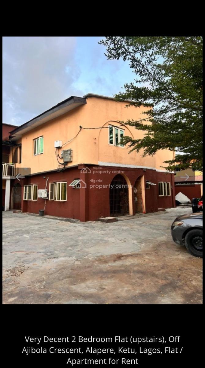 Standard 2 Bedroom Flat Available, Off Ajibola Crescent Alapere, Ketu, Lagos State., Alapere, Ketu, Lagos, House for Rent