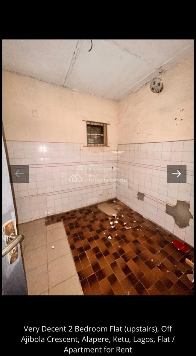 Standard 2 Bedroom Flat Available, Off Ajibola Crescent Alapere, Ketu, Lagos State., Alapere, Ketu, Lagos, House for Rent