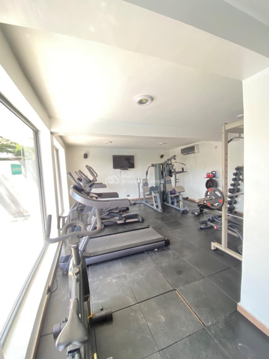 Luxurious 4 Bedroom Serviced Terrace Duplex with Pool, Gym & Elevator, Banana Island, Ikoyi, Lagos, Terraced Duplex for Rent