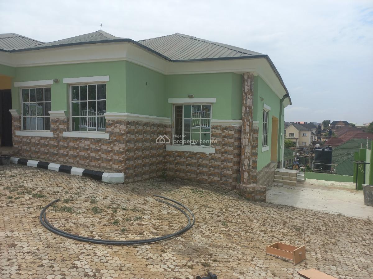 Newly Built 3 Bedroom Fully Detached Bungalow with Bq in an Estate, Redeemer Estate Pykassa Road, Lugbe District, Abuja, Detached Bungalow for Rent
