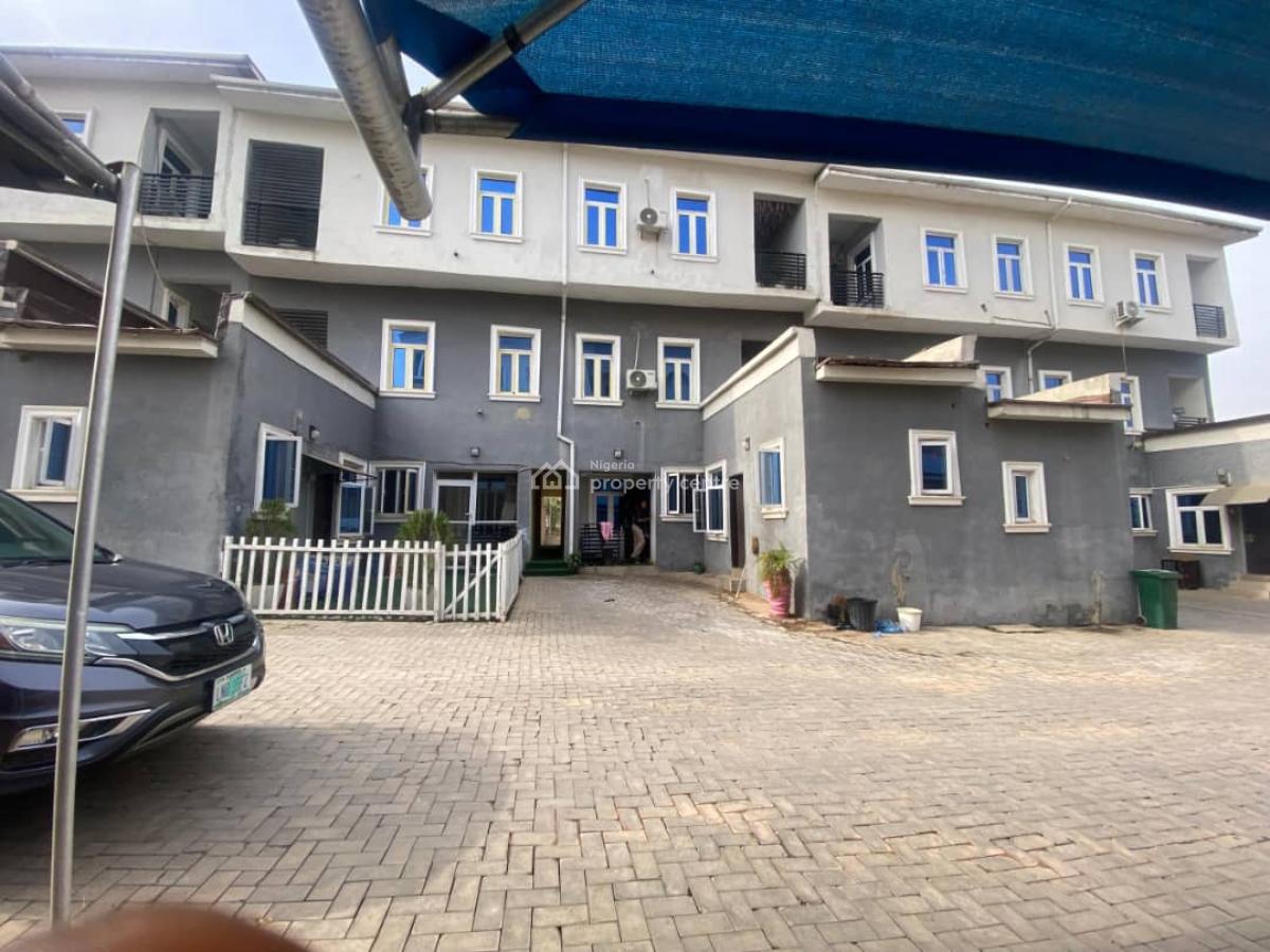 Furnished Four(4) Bedrooms Terrace Duplex with Bq @wuye, By Police Station, Wuye District Abuja, Lugbe District, Abuja, Terraced Duplex for Rent