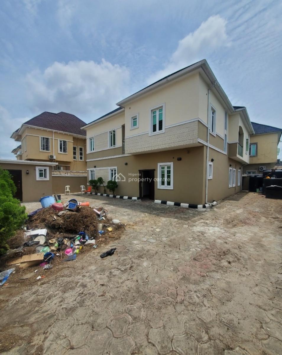 5 Bedroom Fully Detached Duplex with Bq and Reverse Osmosis Water, Westend Estate, Ikota, Lekki, Lagos, Detached Duplex for Rent