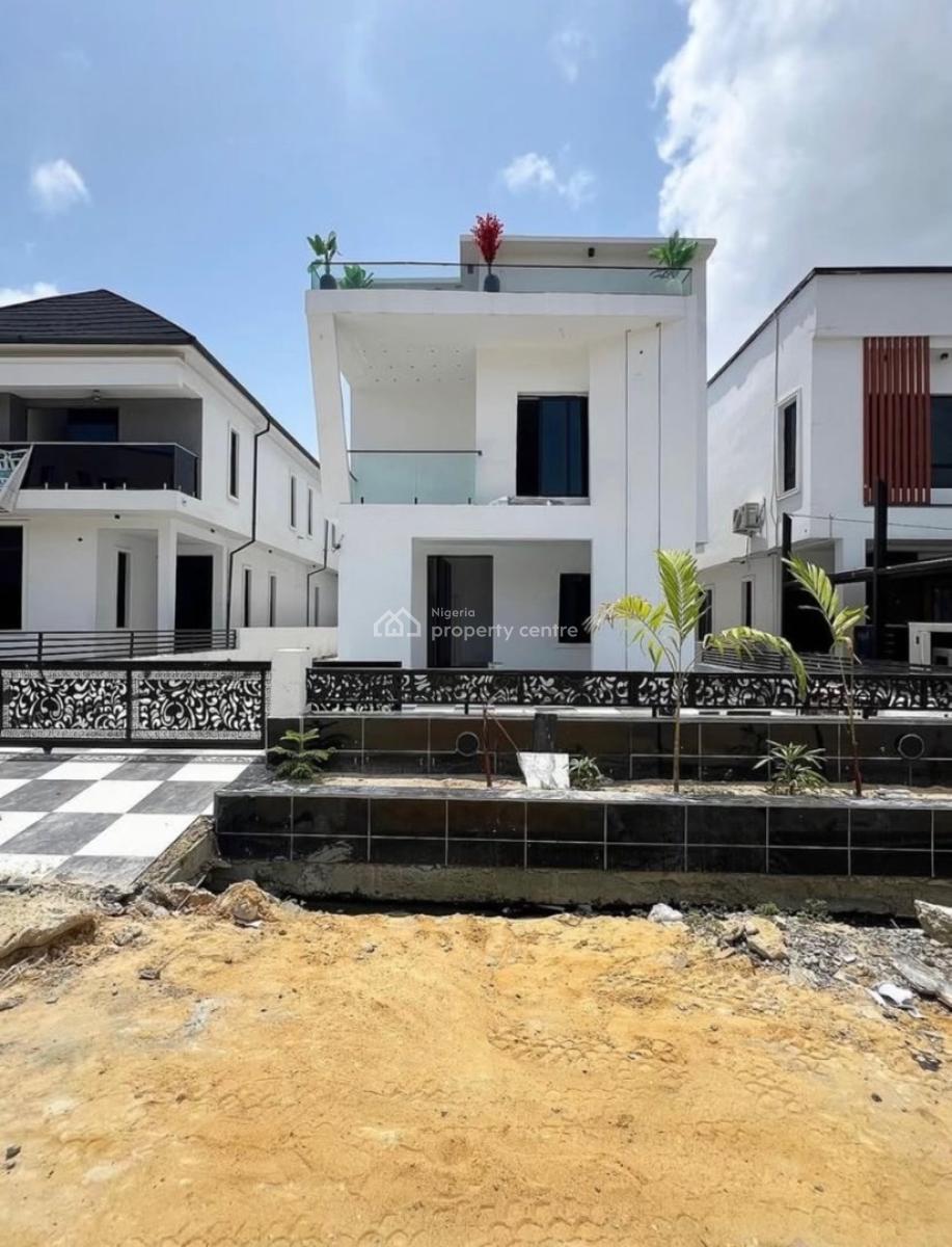 Luxury 5 Bedroom Fully Detached Duplex with Pool & Bq, Ikota, Lekki, Lagos, Detached Duplex for Sale
