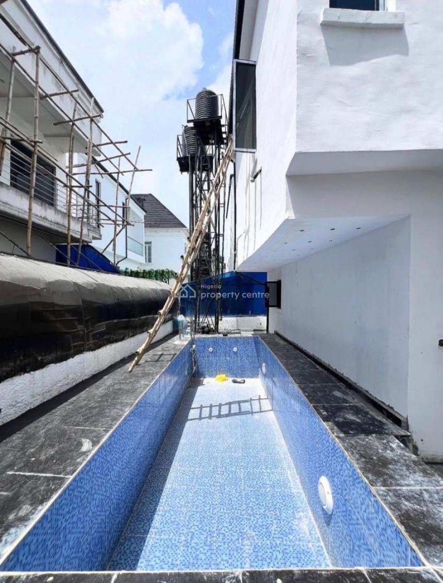 Luxury 5 Bedroom Fully Detached Duplex with Pool & Bq, Ikota, Lekki, Lagos, Detached Duplex for Sale