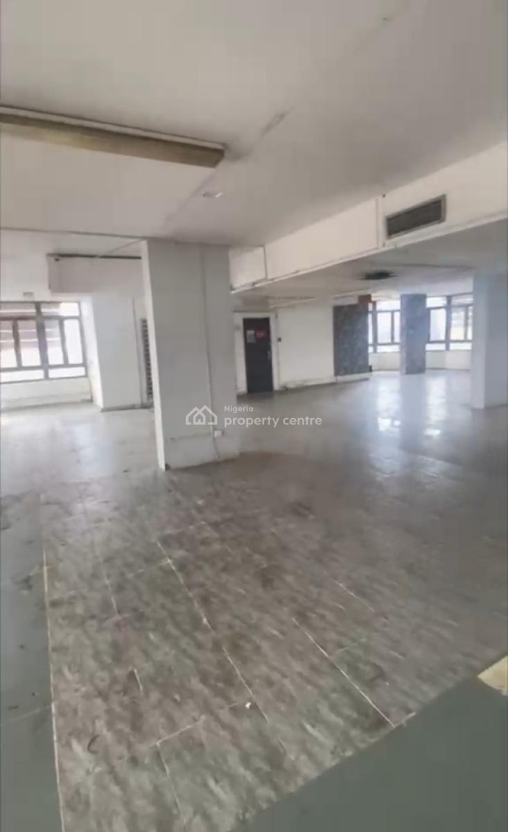 Grade a Office 252 Sqm Space on 6th Floor, Suitable for Head Office, Marina, Lagos Island, Lagos, Office Space for Rent
