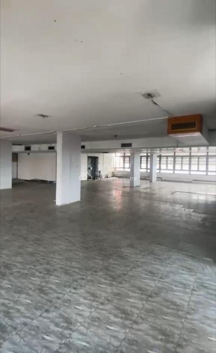 Grade a Office 252 Sqm Space on 6th Floor, Suitable for Head Office, Marina, Lagos Island, Lagos, Office Space for Rent