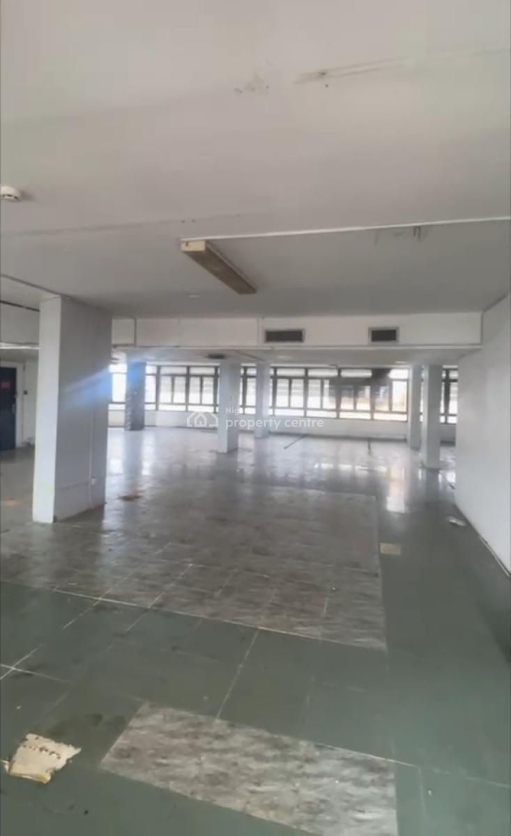 Grade a Office 252 Sqm Space on 6th Floor, Suitable for Head Office, Marina, Lagos Island, Lagos, Office Space for Rent