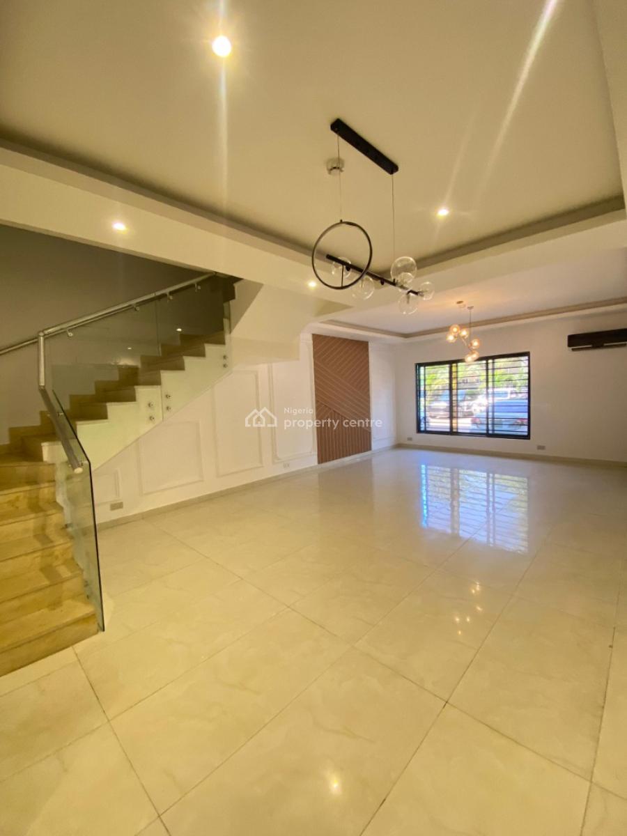 Luxurious 4 Bedroom Serviced Terrace Duplex with Pool, Gym & Elevator, Banana Island, Ikoyi, Lagos, Terraced Duplex for Rent