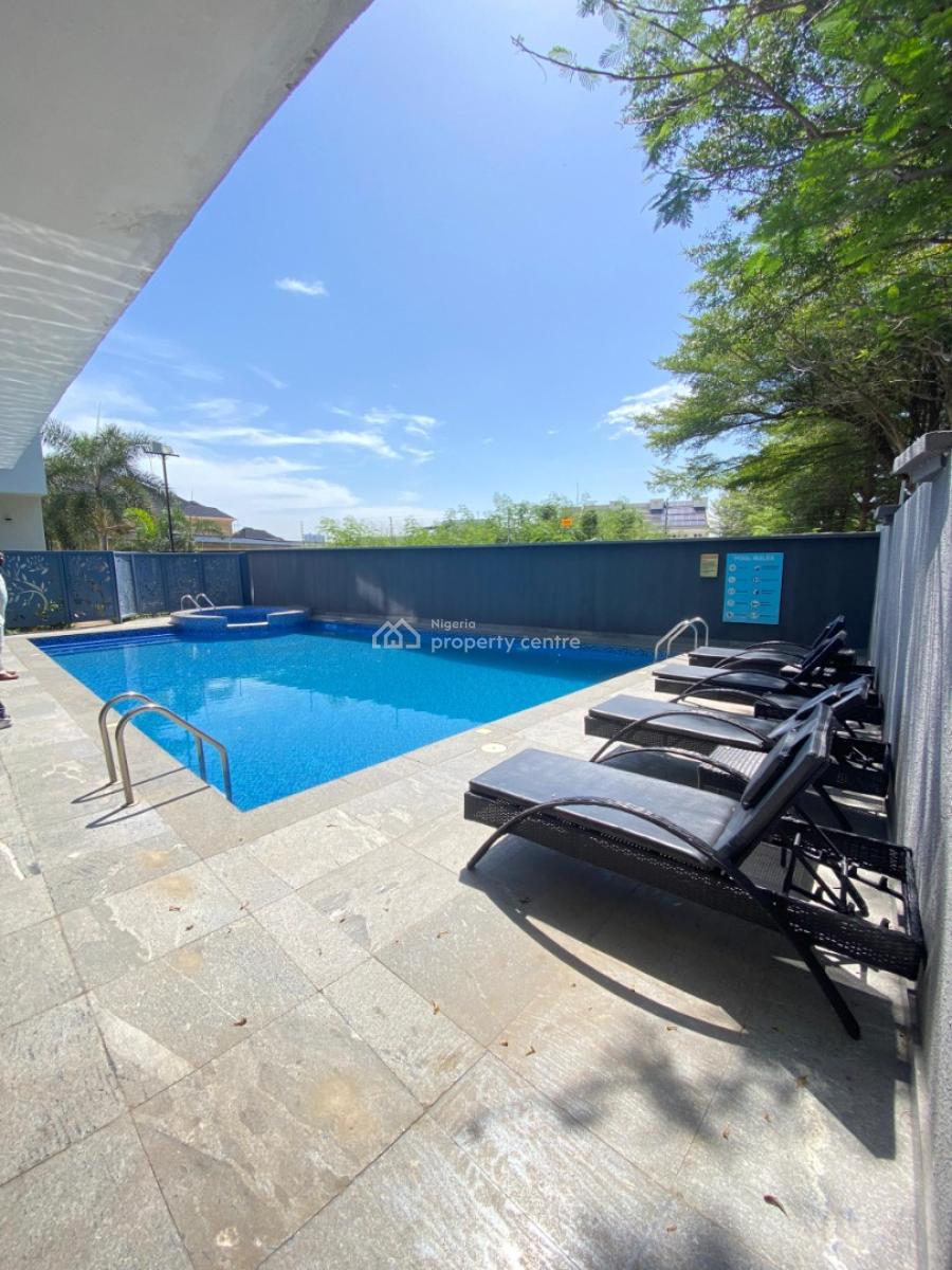 Luxurious 4 Bedroom Serviced Terrace Duplex with Pool, Gym & Elevator, Banana Island, Ikoyi, Lagos, Terraced Duplex for Rent