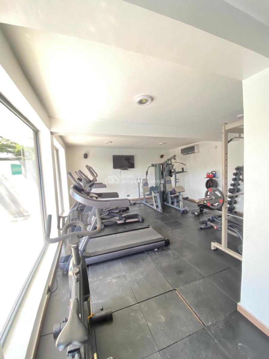 Luxurious 4 Bedroom Serviced Terrace Duplex with Pool, Gym & Elevator, Banana Island, Ikoyi, Lagos, Terraced Duplex for Rent