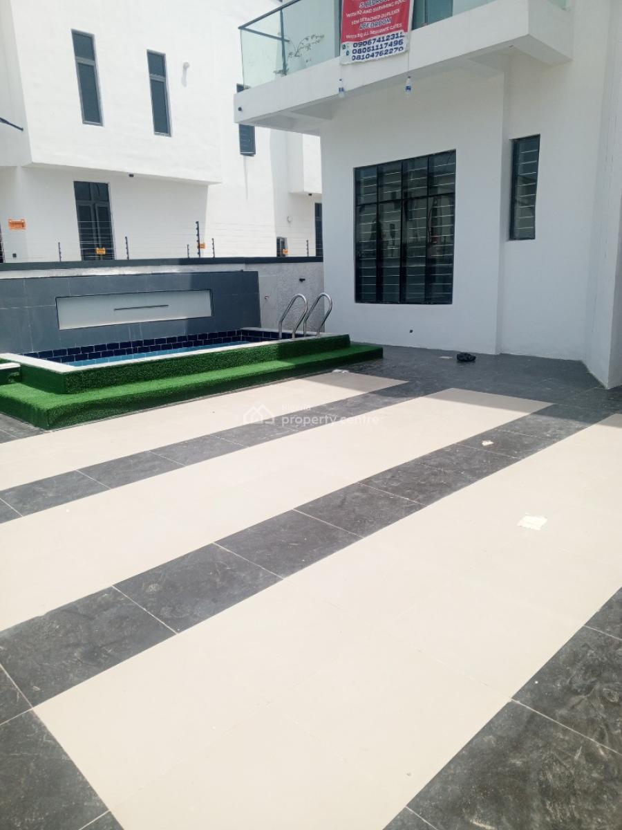 Luxury 4 Bedroom Fully Detached House with Swimming Pool, Ikota, Lekki, Lagos, Detached Duplex for Sale