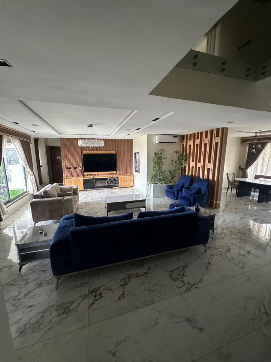 Exquisitely Furnished and Serviced 4 Bedroom Apartment, Lekki Right, Lekki Phase 1, Lekki, Lagos, Flat / Apartment for Rent