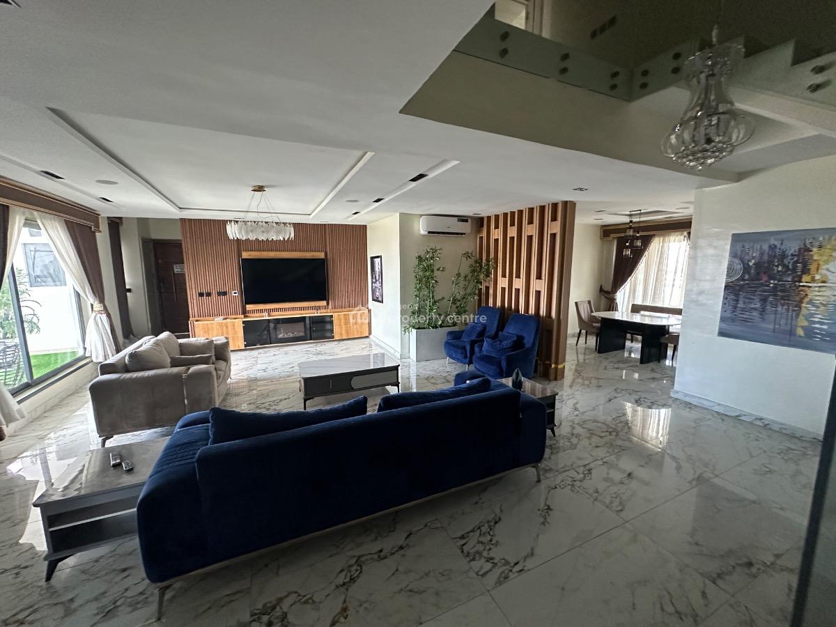 Exquisitely Furnished and Serviced 4 Bedroom Apartment, Lekki Right, Lekki Phase 1, Lekki, Lagos, Flat / Apartment for Rent