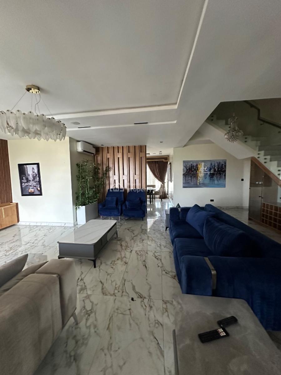 Exquisitely Furnished and Serviced 4 Bedroom Apartment, Lekki Right, Lekki Phase 1, Lekki, Lagos, Flat / Apartment for Rent