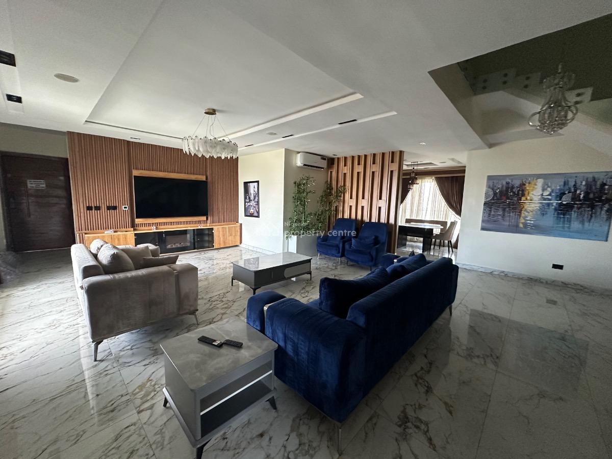 Exquisitely Furnished and Serviced 4 Bedroom Apartment, Lekki Right, Lekki Phase 1, Lekki, Lagos, Flat / Apartment for Rent