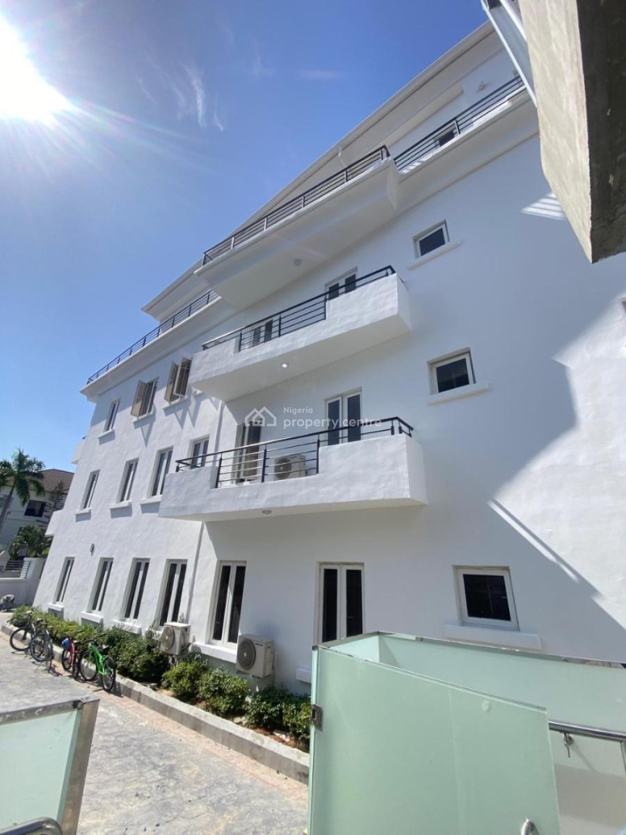 Fully Serviced 3 Bedroom Luxury Apartment with Bq, Pool, and Elevator, Banana Island, Ikoyi, Lagos, Flat / Apartment for Rent