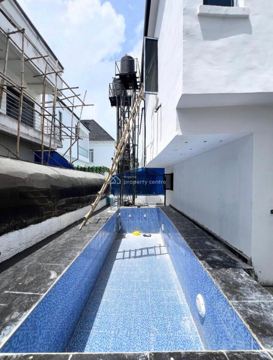 Stunning & Massive 5 Bedroom Detached Duplex with Swimming Pool &bq, Ikota, Lekki, Lagos, Detached Duplex for Sale