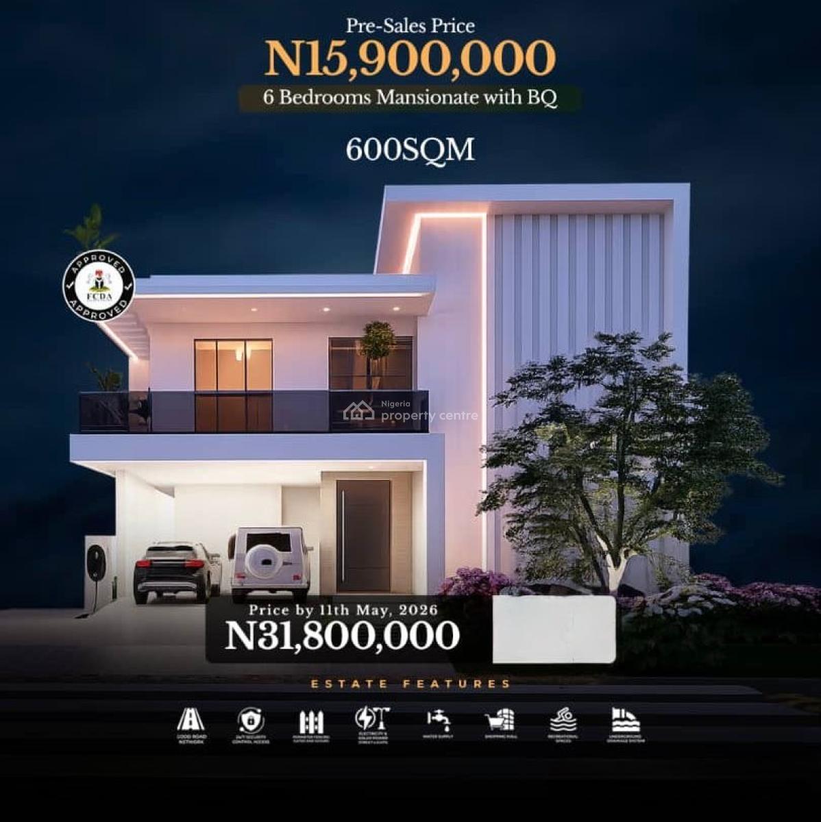 Smart Living Investment -- Fcda-approved Estate, Apo, Abuja, Residential Land for Sale