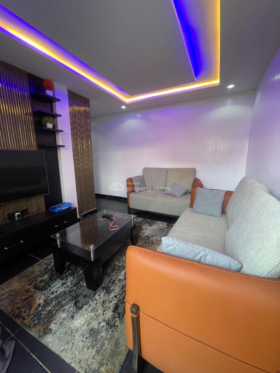 Newly Built Furnished One Bedroom, Iwaya-onike, Yaba, Lagos, Mini Flat (room and Parlour) for Rent