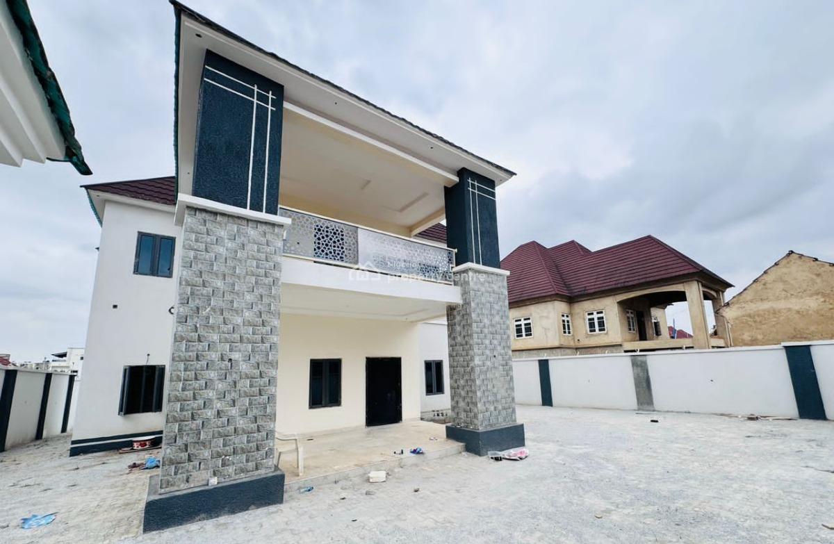 a Brand New 5-bedroom Detached Duplex + Bq, Idu-karmo Abuja, After Nizamiyel Hospital (turkish Hospital), Karmo, Abuja, Detached Duplex for Sale