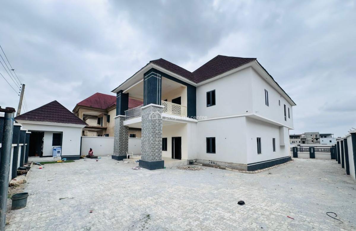 a Brand New 5-bedroom Detached Duplex + Bq, Idu-karmo Abuja, After Nizamiyel Hospital (turkish Hospital), Karmo, Abuja, Detached Duplex for Sale
