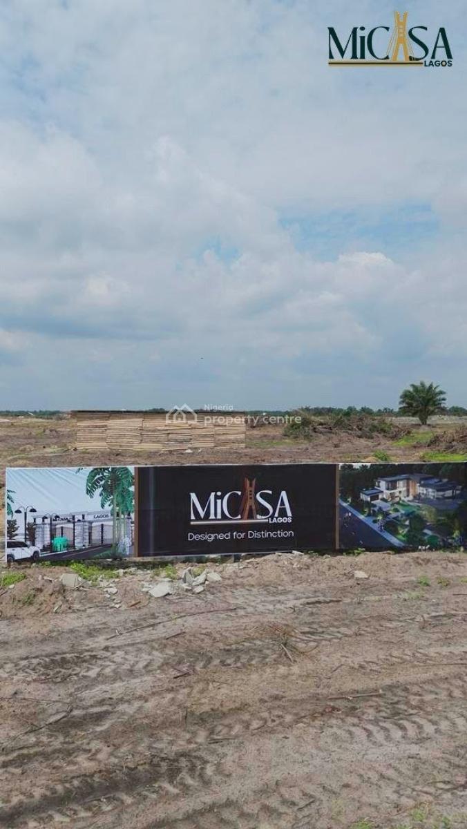 Residential and Commercial Plots of Land, Mi Casa Lagos Estate, Eleranigbe, Ibeju Lekki, Lagos, Mixed-use Land for Sale