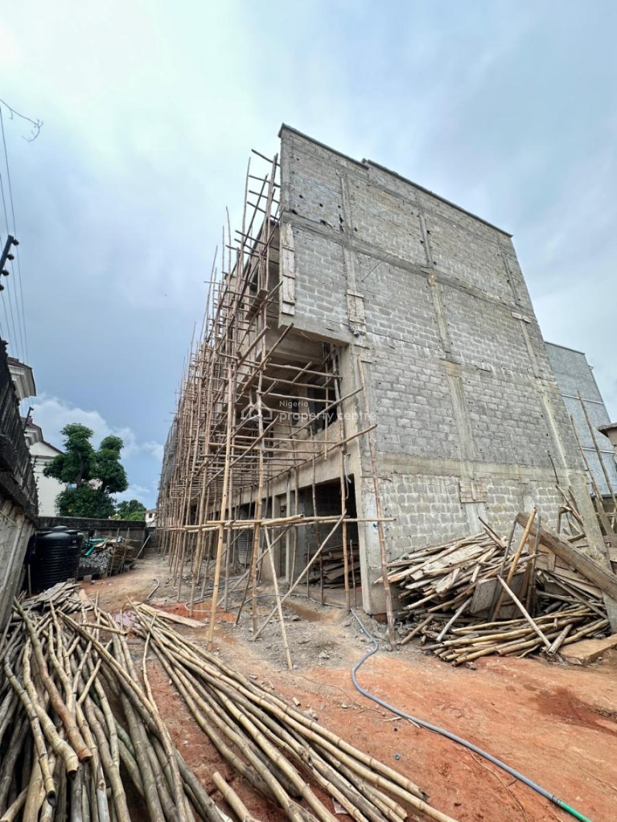 Fully Automated Luxury 4 Bedrooms Terrace with a Private Garage and Bq, Yaba, Lagos, Terraced Duplex for Sale