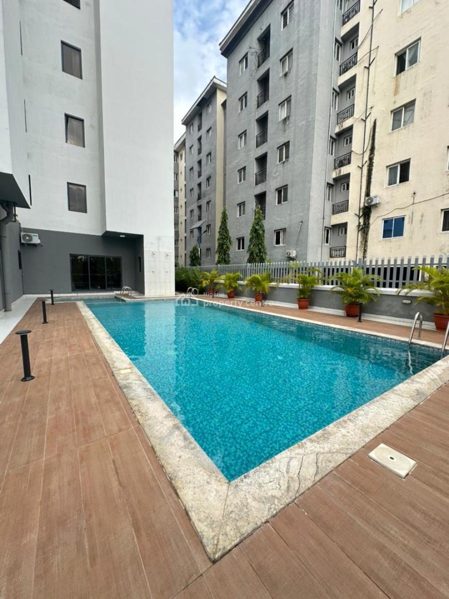 2 Bedroom Apartment with Swimming Pool ,gym &elevator, Ikate, Lekki, Lagos, Flat / Apartment for Rent
