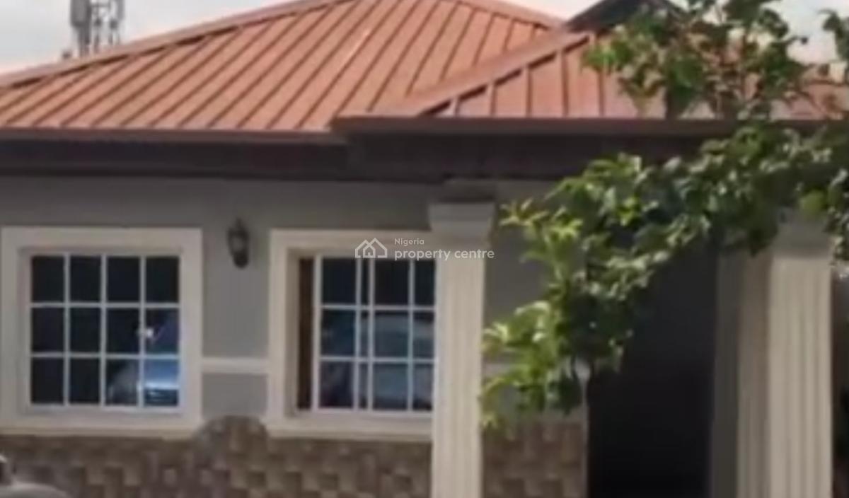 4 Bedroom Bungalow All Rooms Ensuite on 400sqm Land + Back Miniflat, Obawole, Ogba, Ikeja, Lagos, Detached Bungalow for Sale