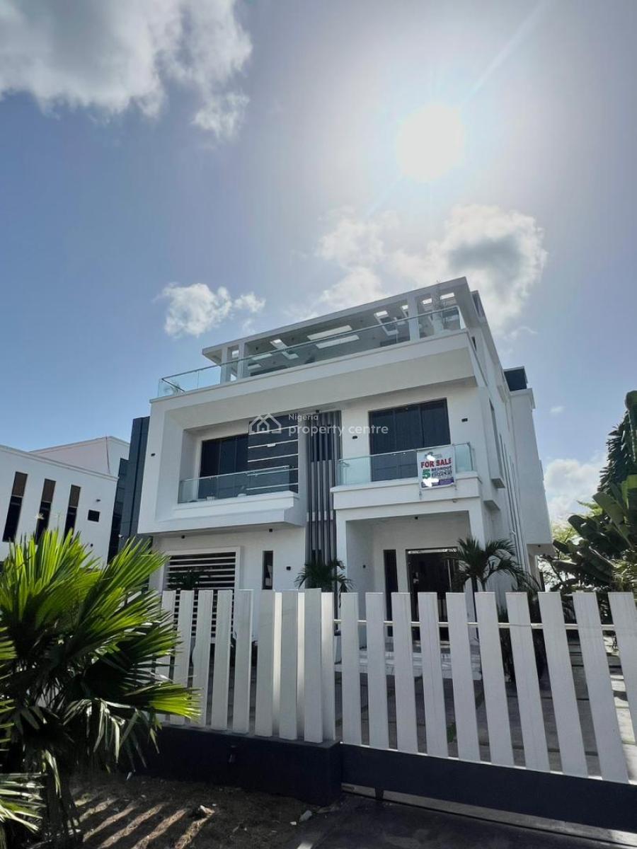 Spacious 5 Bedrooms Fully Detached House, Osapa, Lekki, Lagos, Detached Duplex for Sale